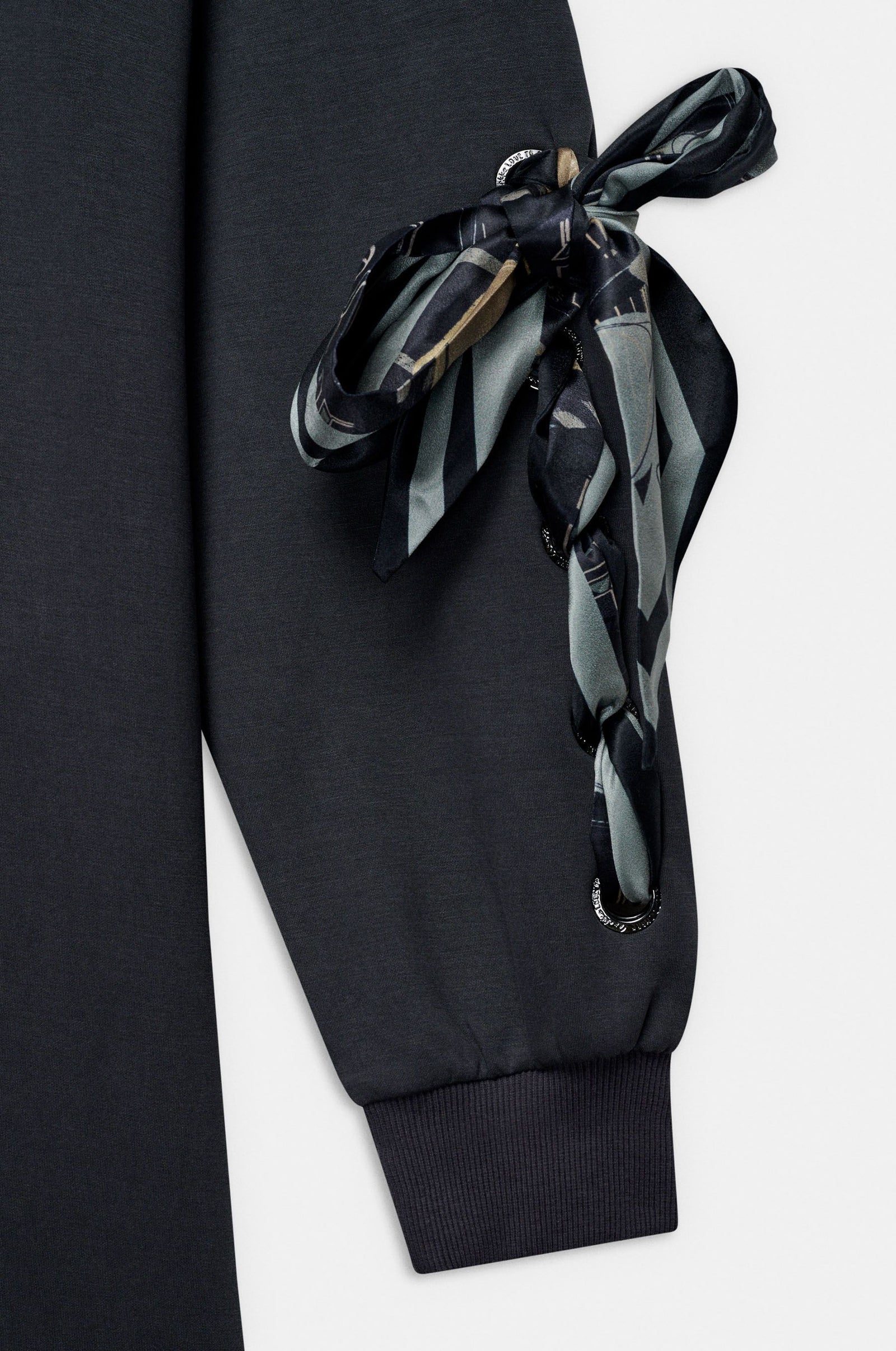 Abito Donna Anekke Oversize con Nastri Decorativi sulle Maniche
