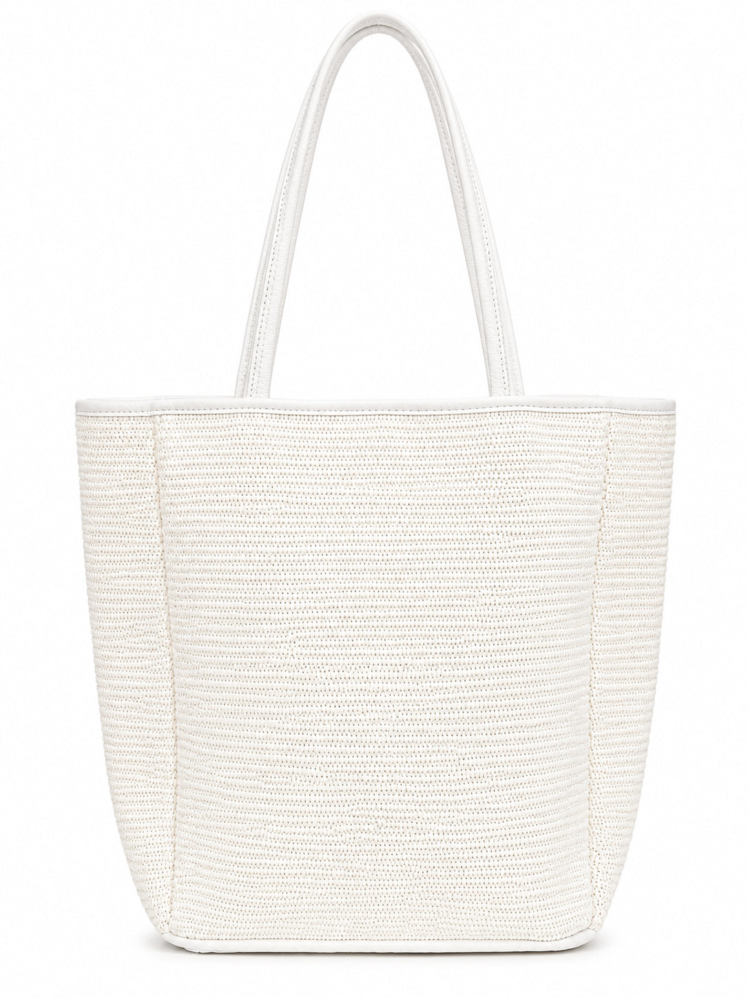 Borsa Mare Shopping Intrecciata Donna con Doppi Manici