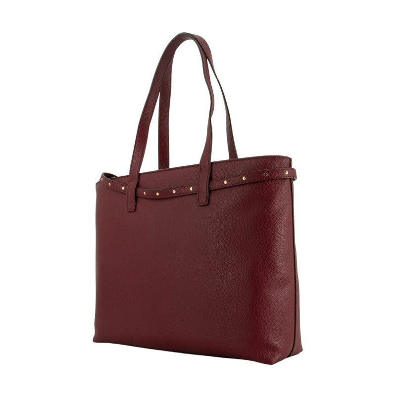 Shopper Liu Jo elegante con doppi manici e borchie decorative BORDEAUX TU | Giò Fashion