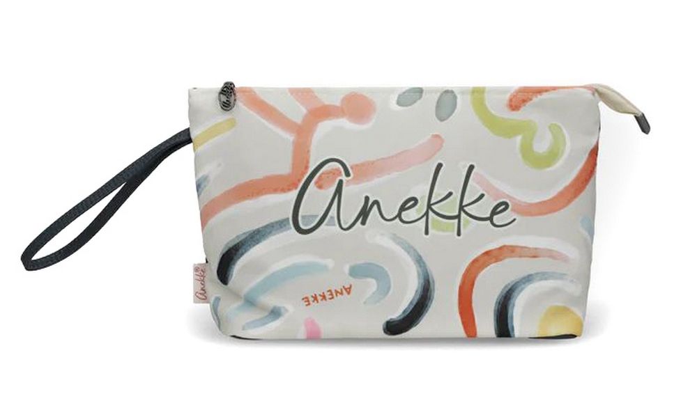 Beauty case Anekke pochette da viaggio con manico da polso