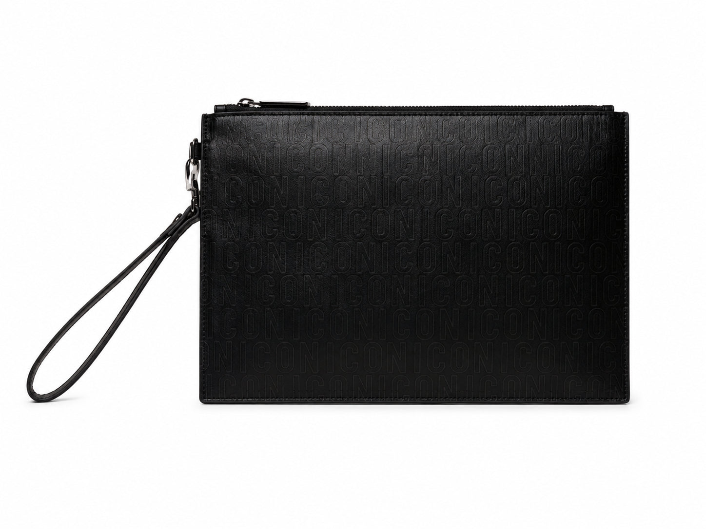 Pochette Icon Uomo con Laccetto da Polso e Zip