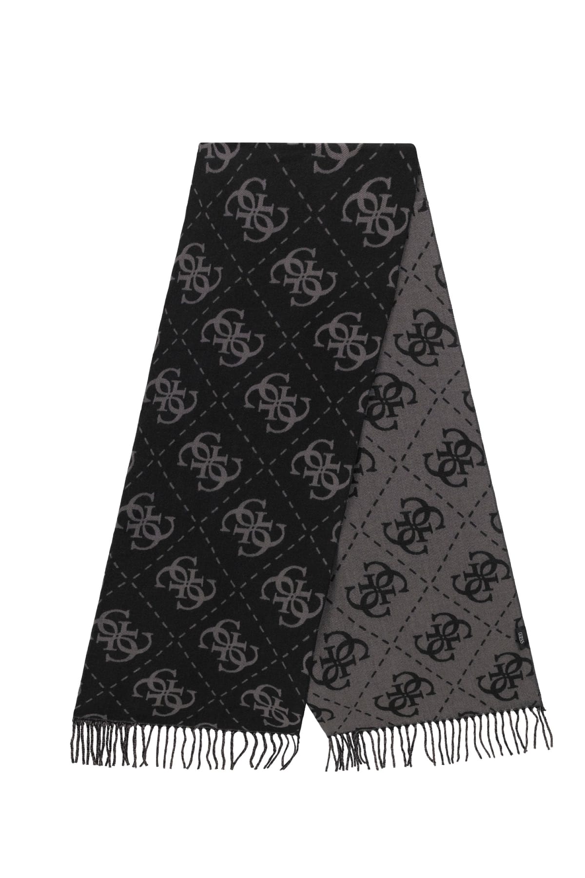 Sciarpa Guess Donna Reversibile con Motivo Logo All Over