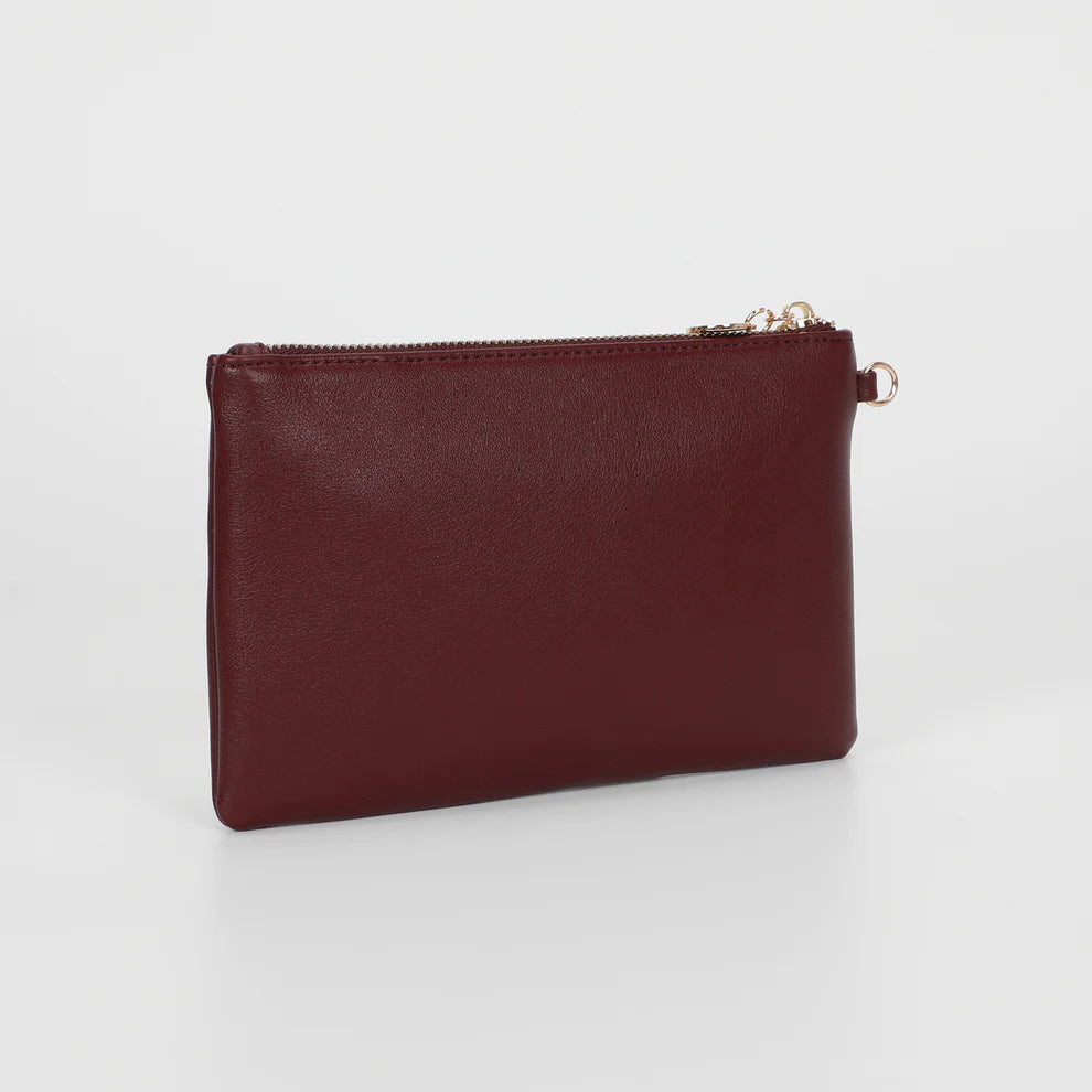 Pochette Mimi Mua elegante con zip