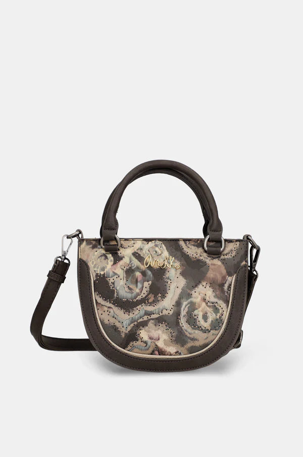 Anekke borsa a tracolla con manici e chiusura a zip