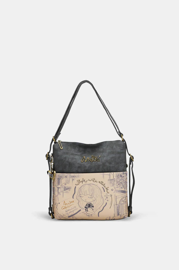 Borsa zaino Anekke Contemporary con tracolla regolabile