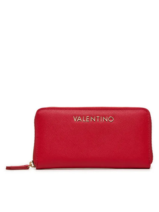 Portafoglio grande Mario Valentino con chiusura zip e scomparti interni