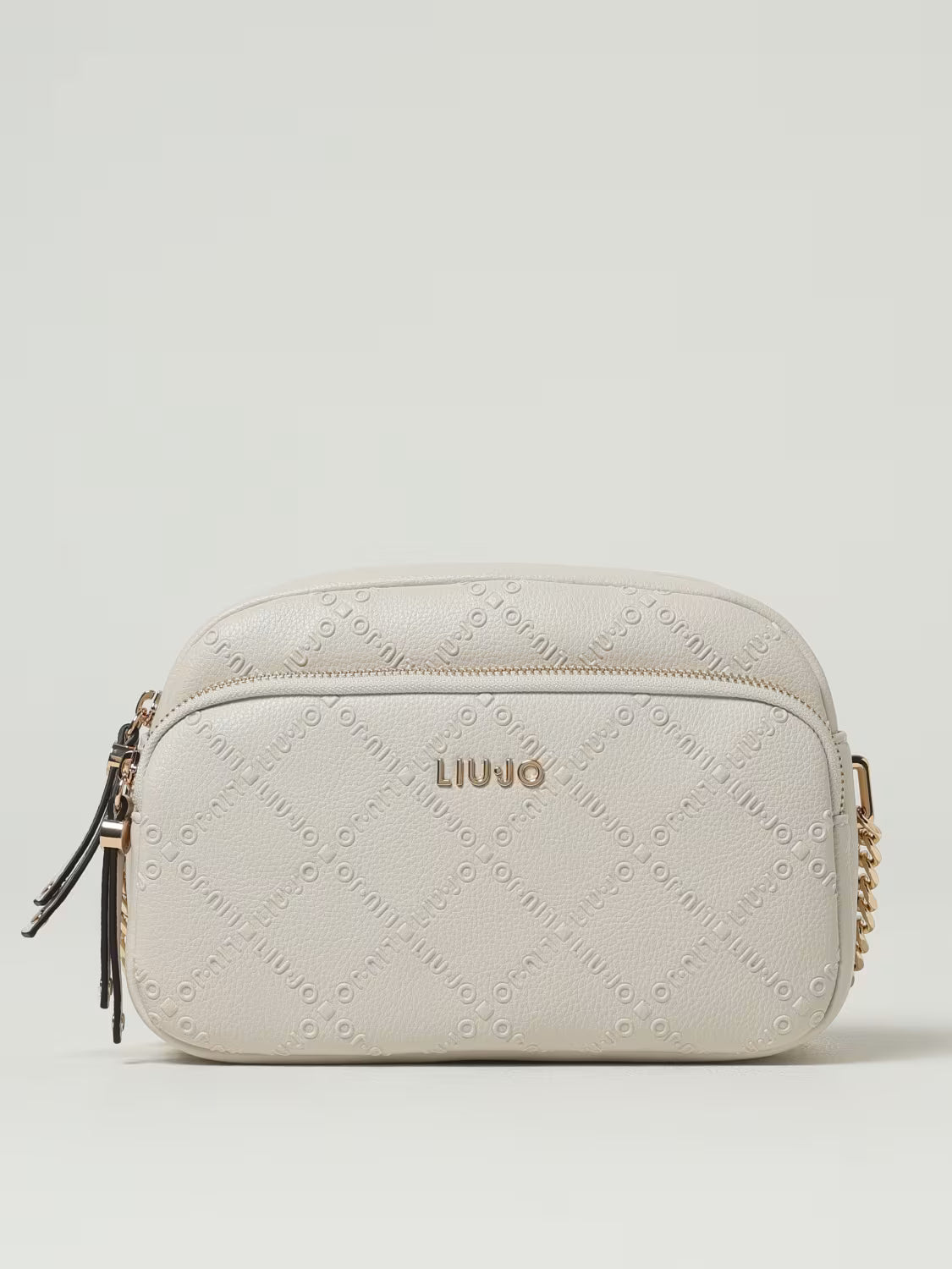 Borsa a tracolla Liu Jo media con motivo rombi