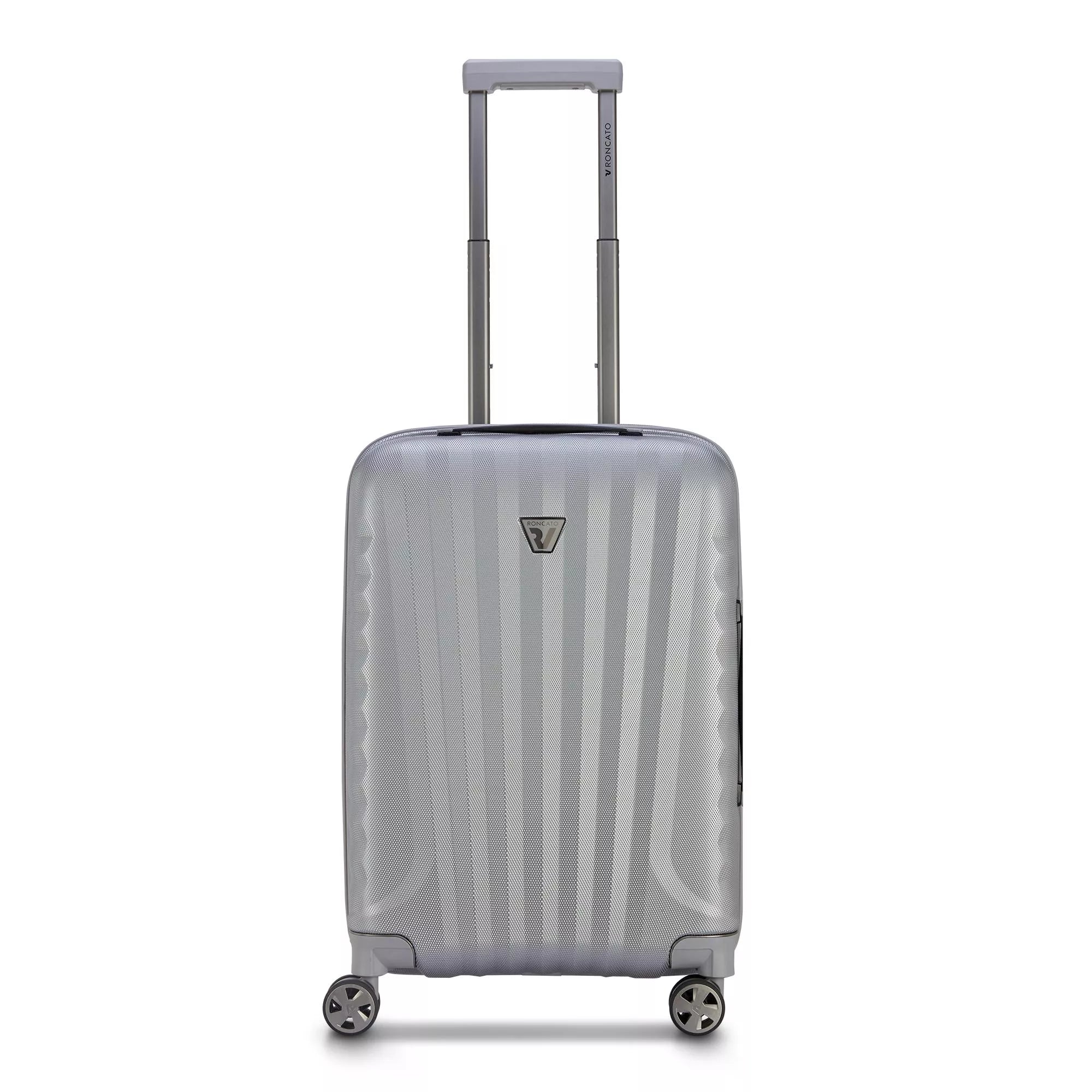 Roncato trolley rigido da cabina leggero e maneggevole con quattro ruote Argento TU | Giò Fashion