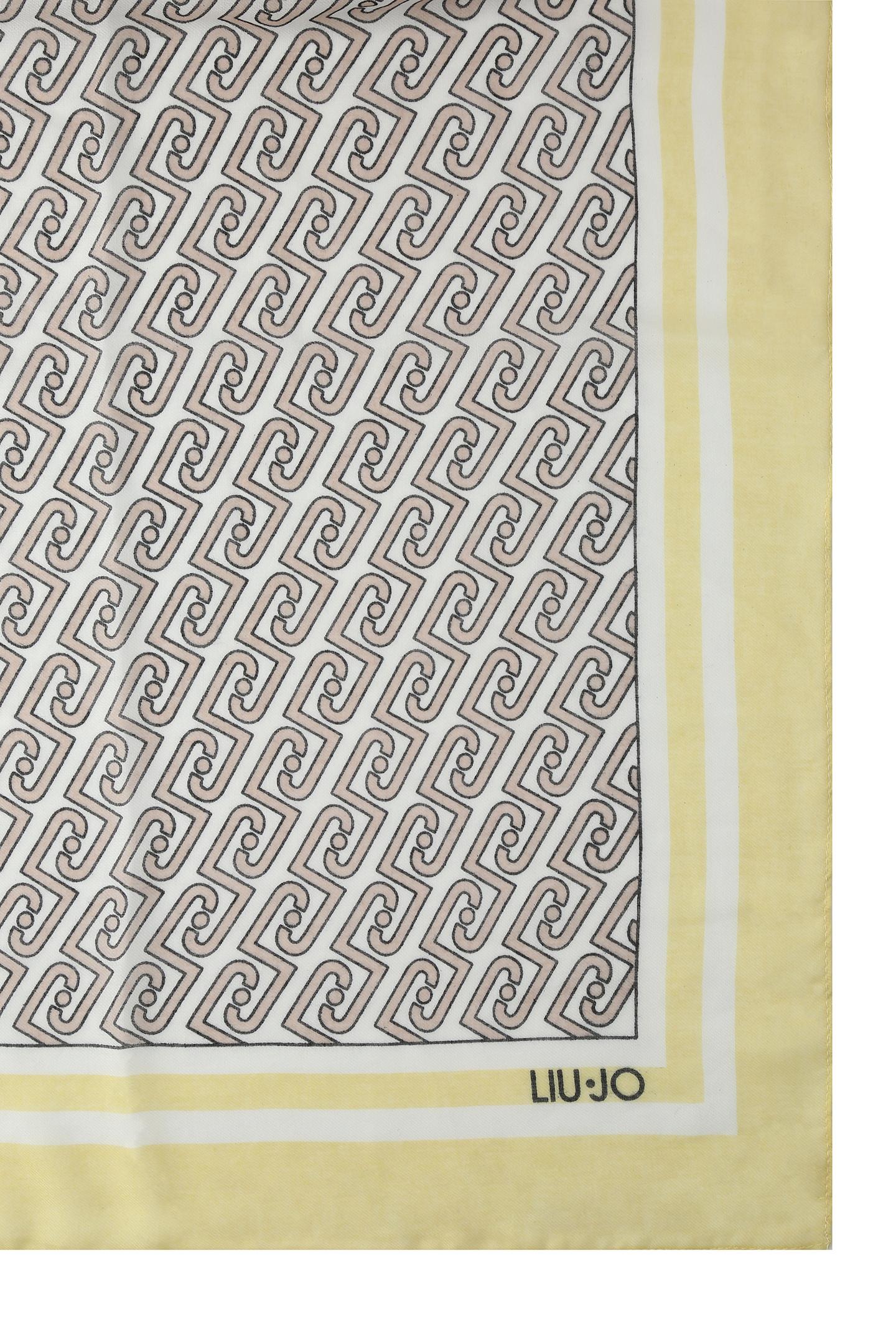 Sciarpa Liu Jo donna con logo e motivo grafico Avocado TU | Giò Fashion