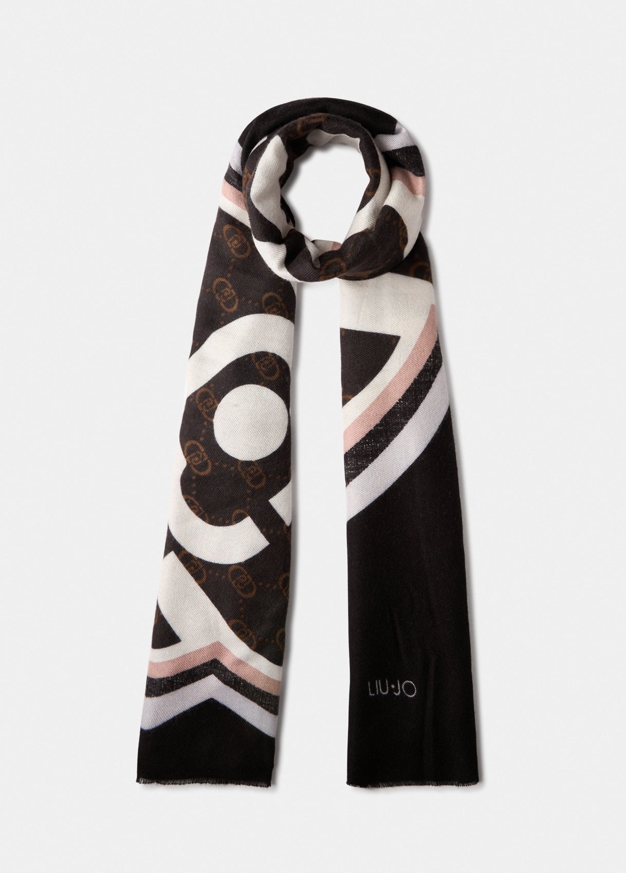 Liu Jo foulard con maxi logo grafico