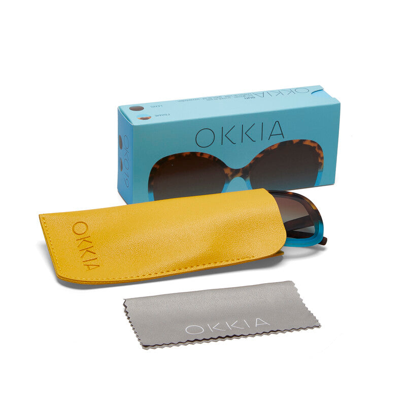 OKKIA Anna Occhiali da Sole Donna Butterfly con Lenti Sfumate e Protezione UV400
