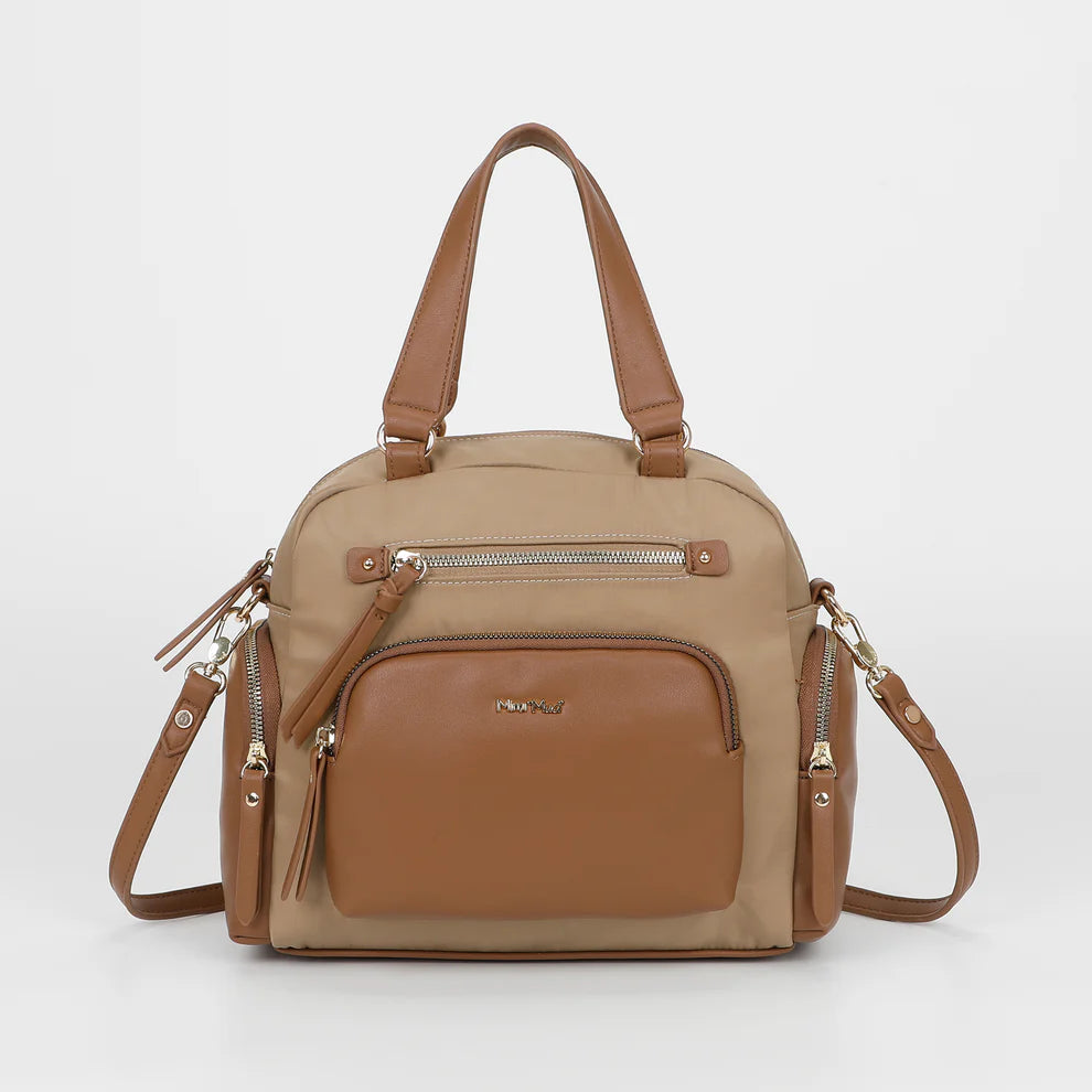 Mimi Mua borsa a mano con tracolla multifunzionale Beige TU | Giò Fashion