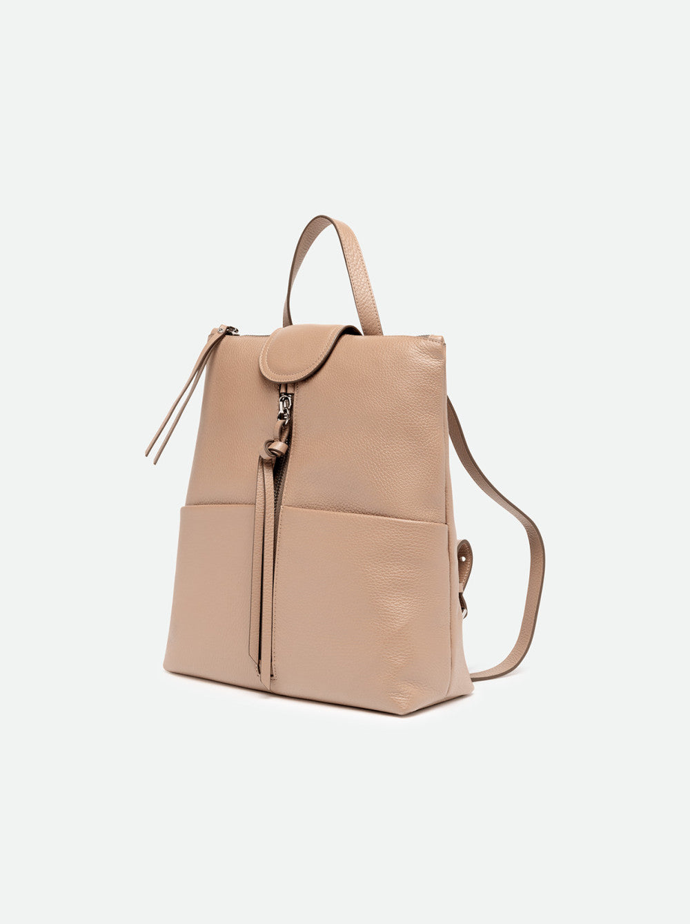 Zaino Gianni Chiarini Giada in pelle con zip frontale
