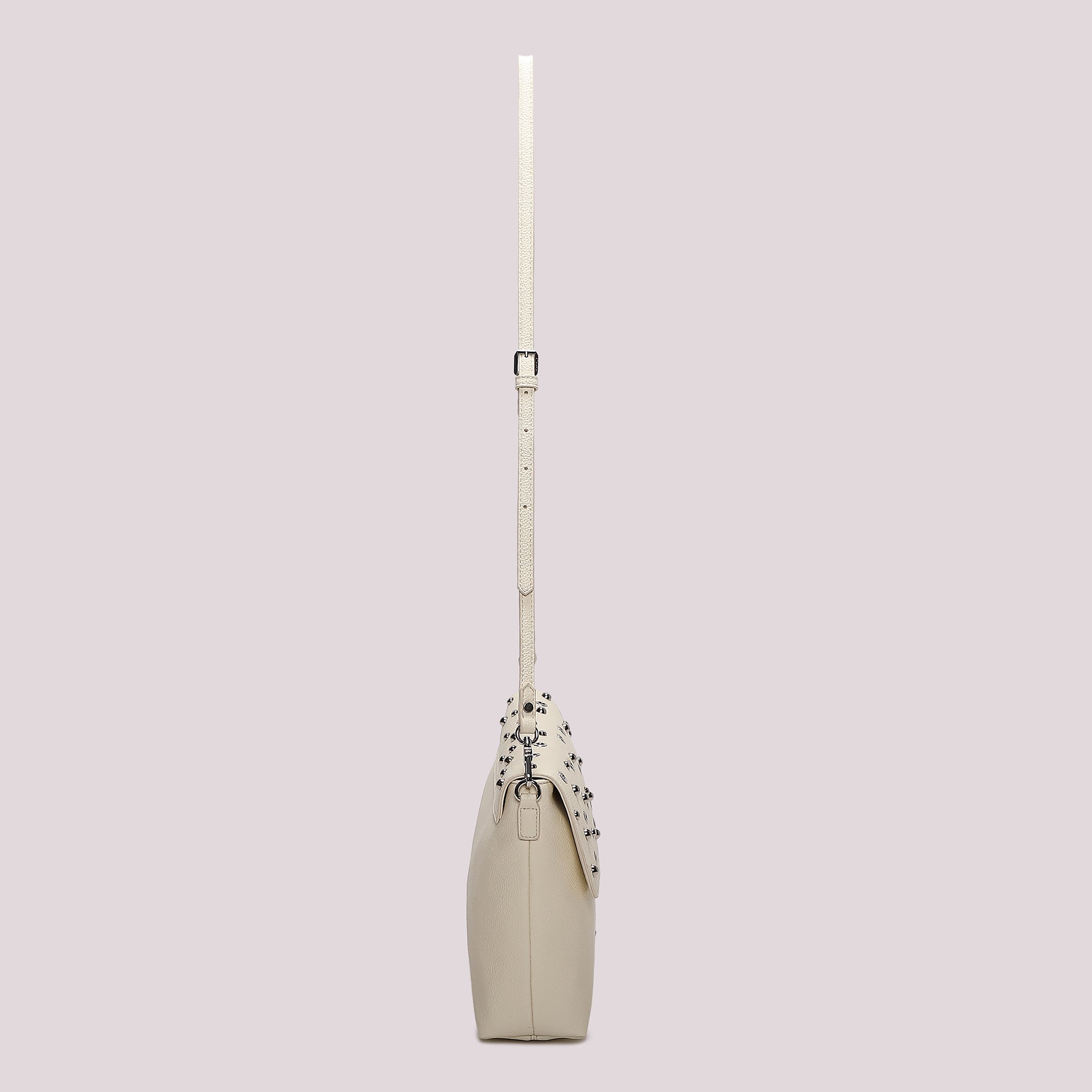 Borsa tracolla donna con borchie design minimal elegante Oro TU | Giò Fashion