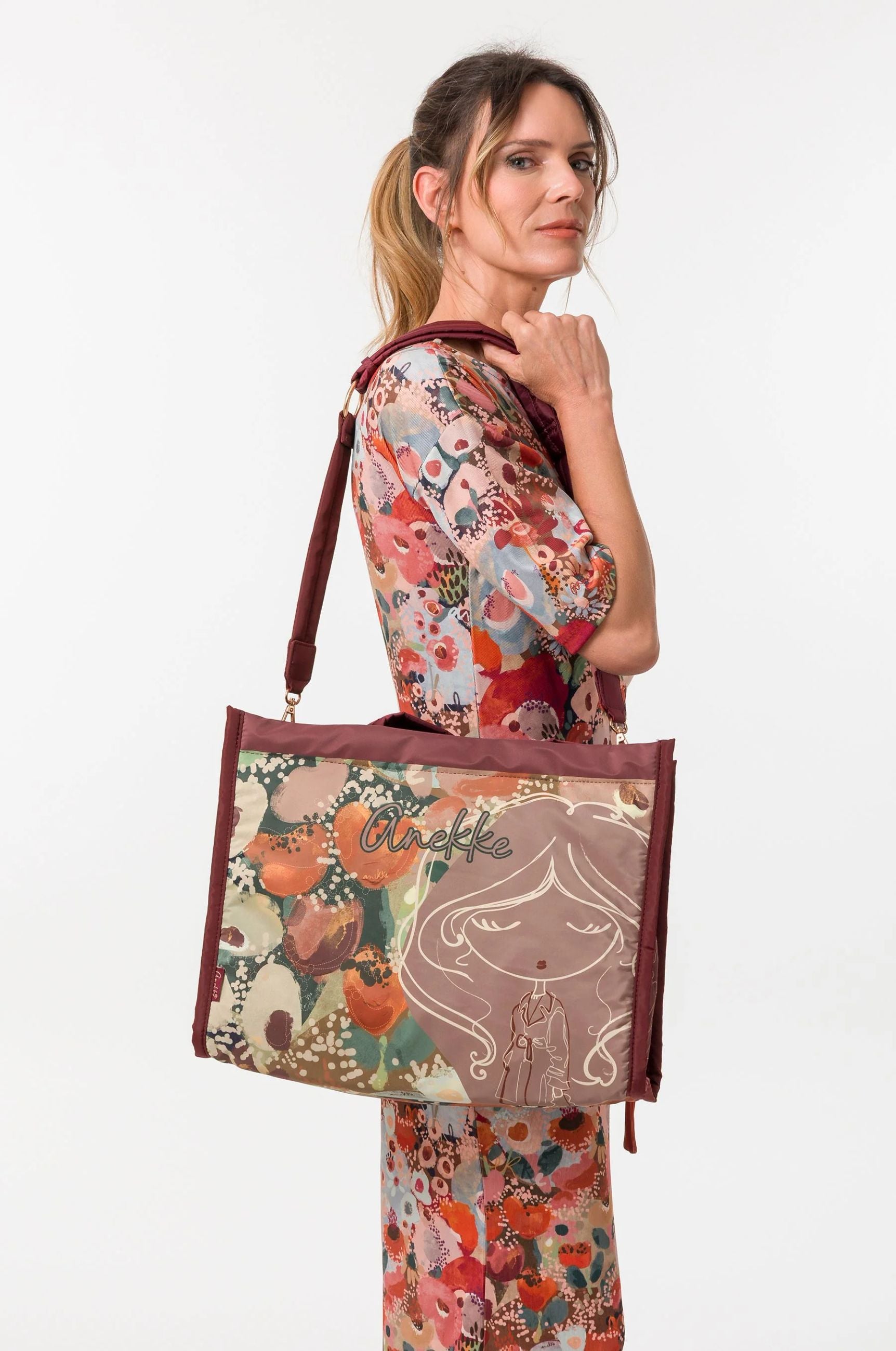 Borsone da Viaggio Donna Anekke Tulip con Tracolla