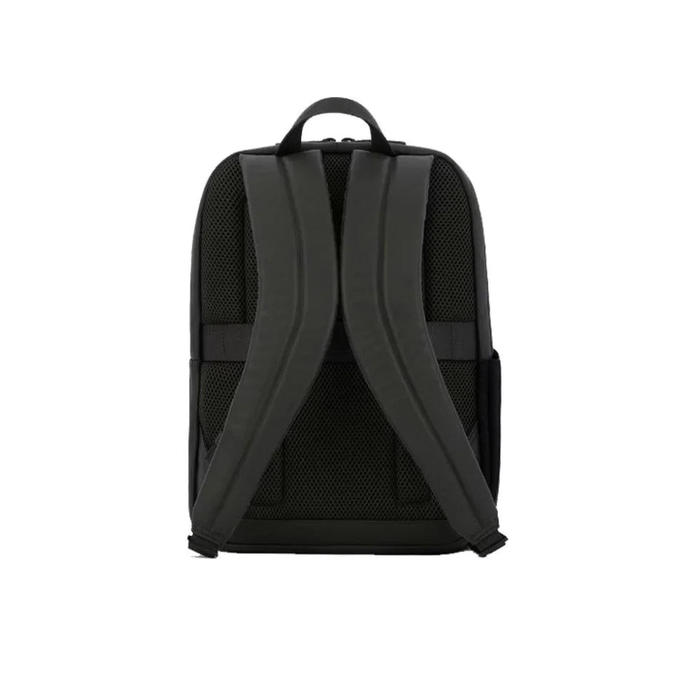 Zaino porta PC 14 Piquadro in pelle con doppio comparto e protezione Shock Absorber