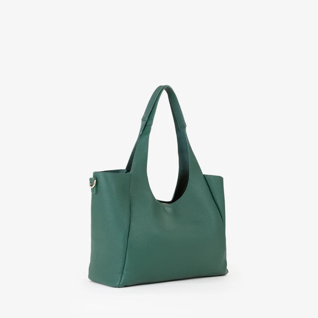 Borsa a spalla donna Mario Valentino elegante e capiente per uso quotidiano VERDE TU | Giò Fashion