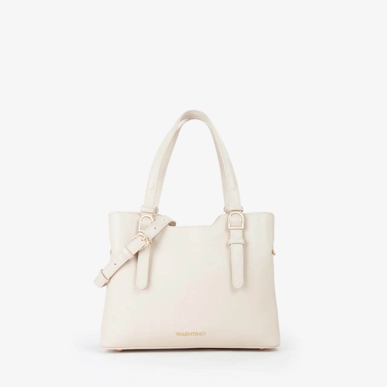 Valentino borsa a mano elegante con tracolla regolabile Avorio TU | Giò Fashion
