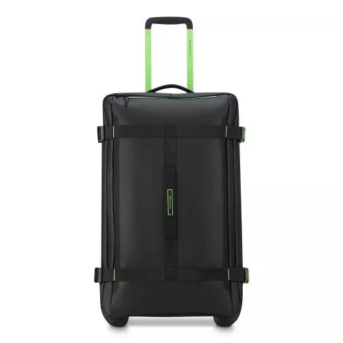 Trolley viaggio capiente con ruote e design resistente multifunzione NERO TU | Giò Fashion
