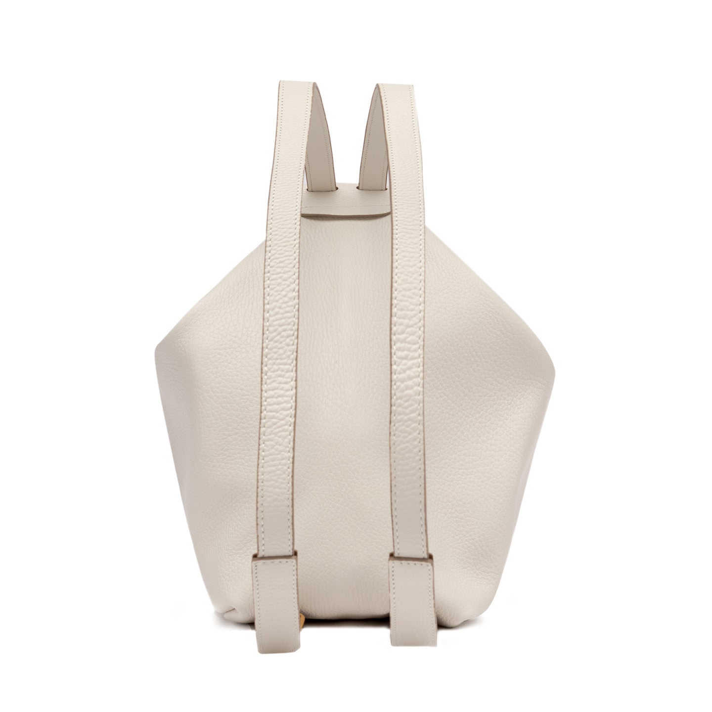 Gianni Chiarini Guia zaino in pelle martellata con doppia zip e tracolle regolabili Bianco TU | Giò Fashion
