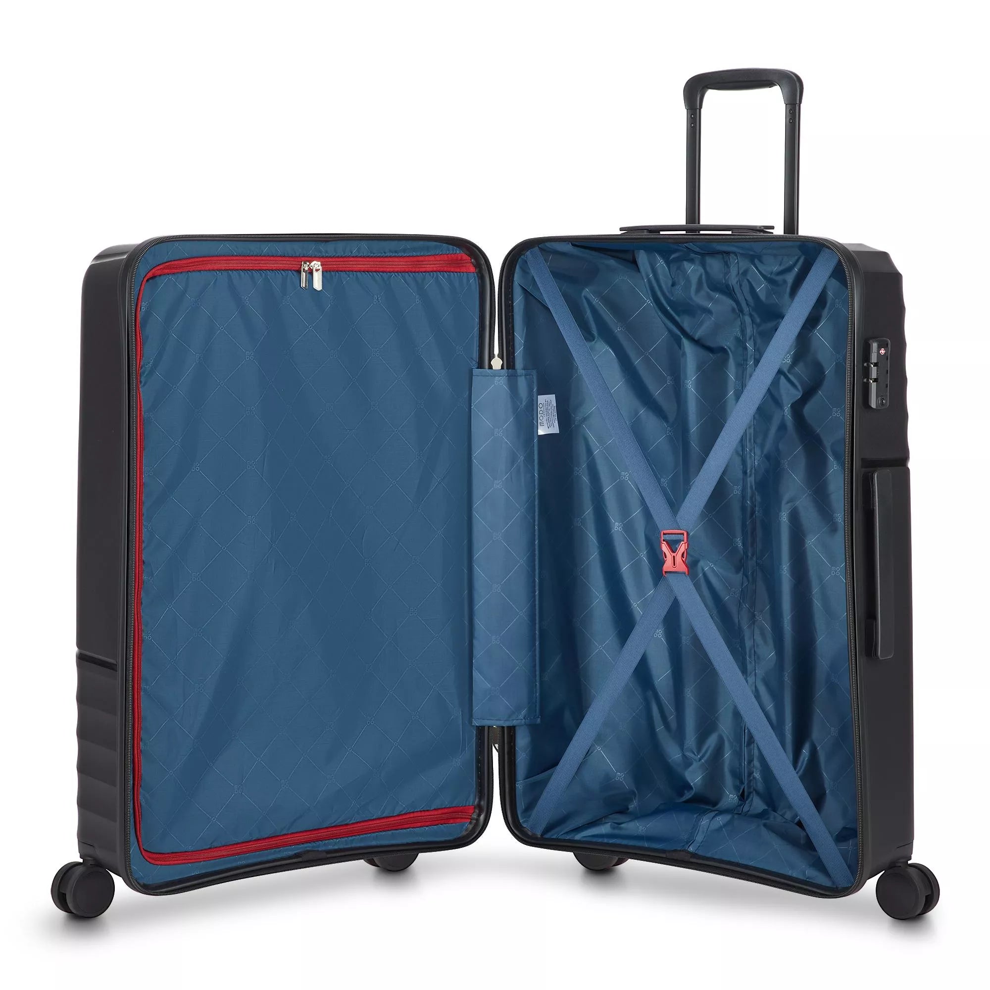 Modo by Roncato Trolley Grande Rigido 4 Ruote da Viaggio 76x51x31 NERO TU | Giò Fashion