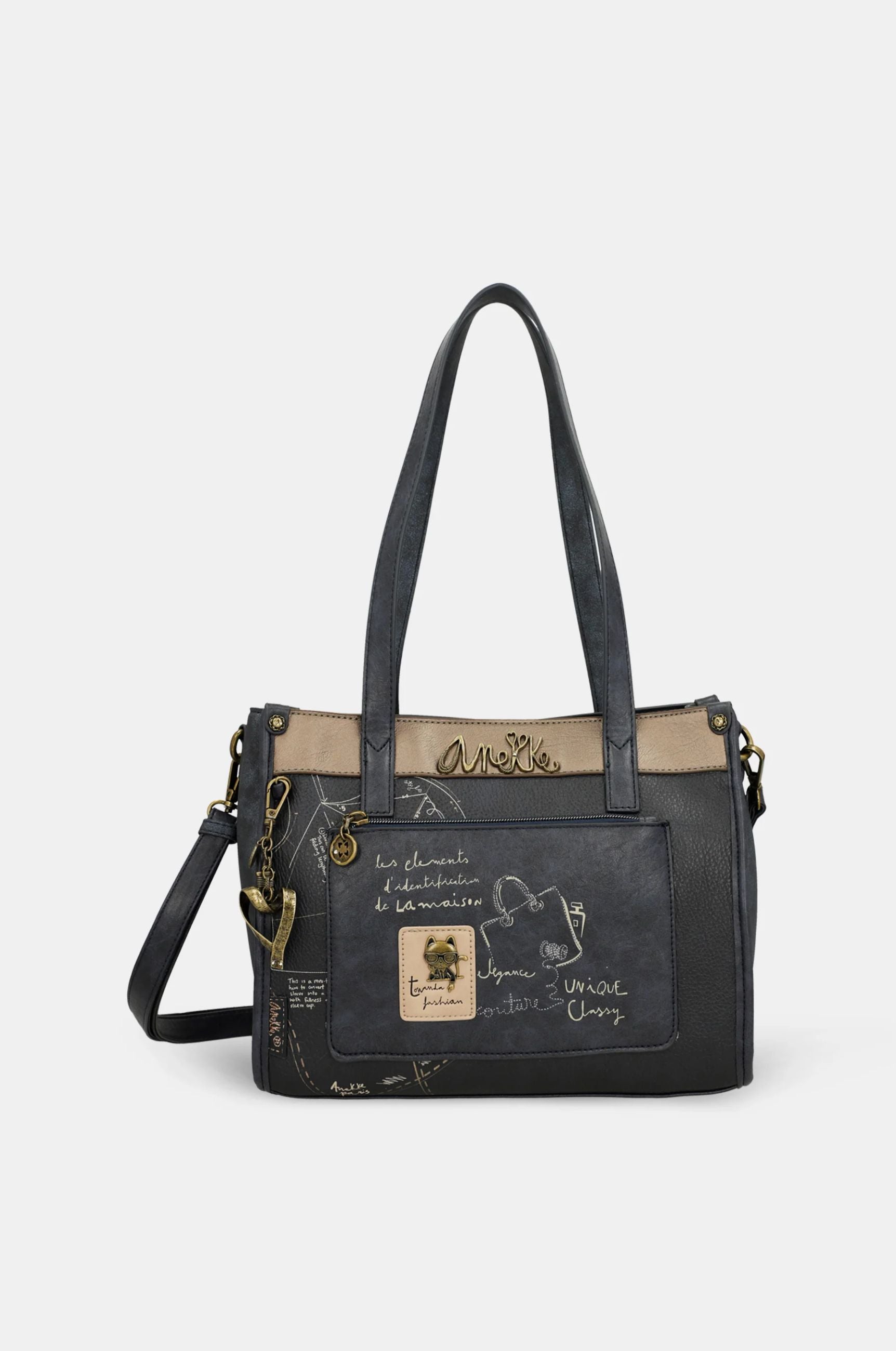 Shopper Anekke Contemporary con manici e tracolla