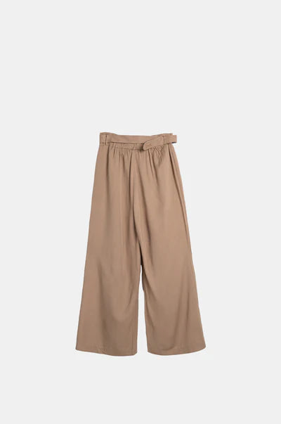 Pantalone palazzo Anekke con cintura e vestibilità ampia
