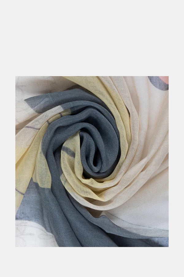 Anekke Sciarpa Ole in poliestere con stampa artistica