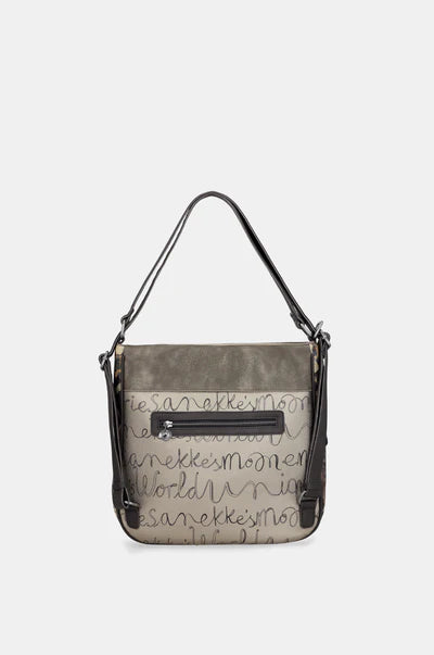 Borsa a spalla trasformabile in zaino Anekke The World of Dreams