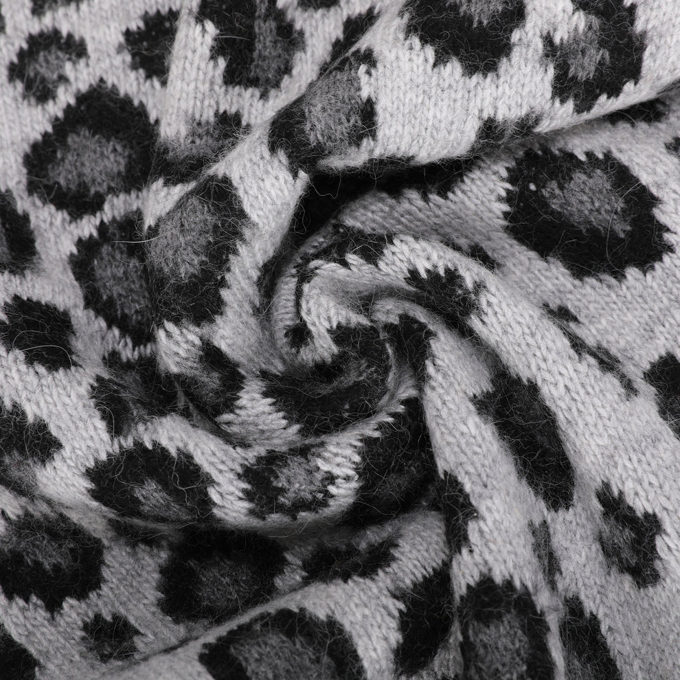 Sciarpa donna Mimi Mua con fantasia maculata