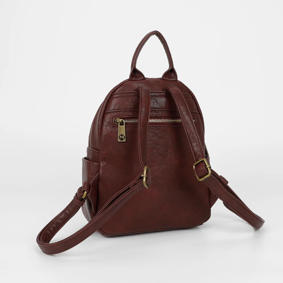 Zaino Mimi Mua elegante con chiusura zip