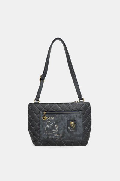 Borsa a spalla Anekke Contemporary con dettagli artistici