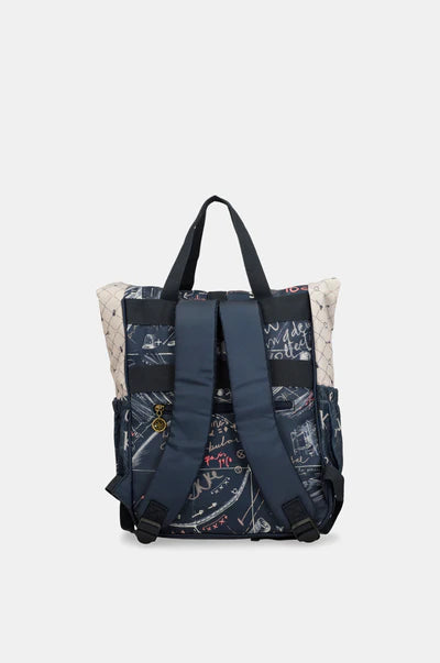 Zaino Anekke con tasca frontale illustrata