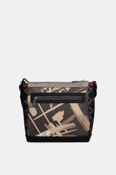 Borsa a tracolla Anekke con grafica Paris