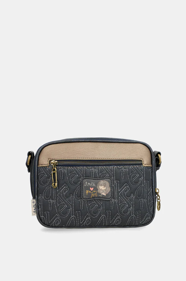 Borsa a tracolla Anekke Contemporary con illustrazioni artistiche