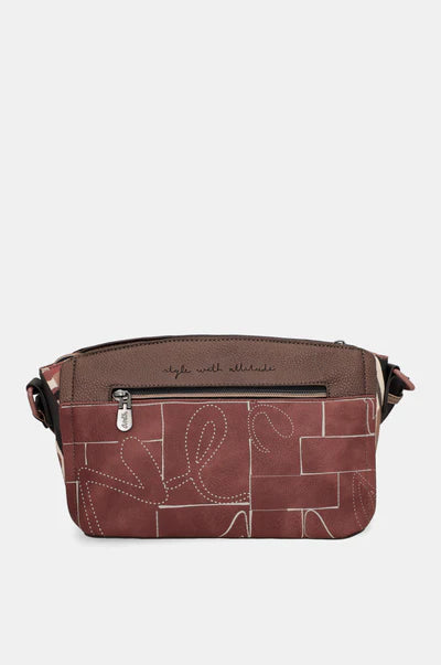 Borsa a tracolla Anekke con stampa Paris Unique