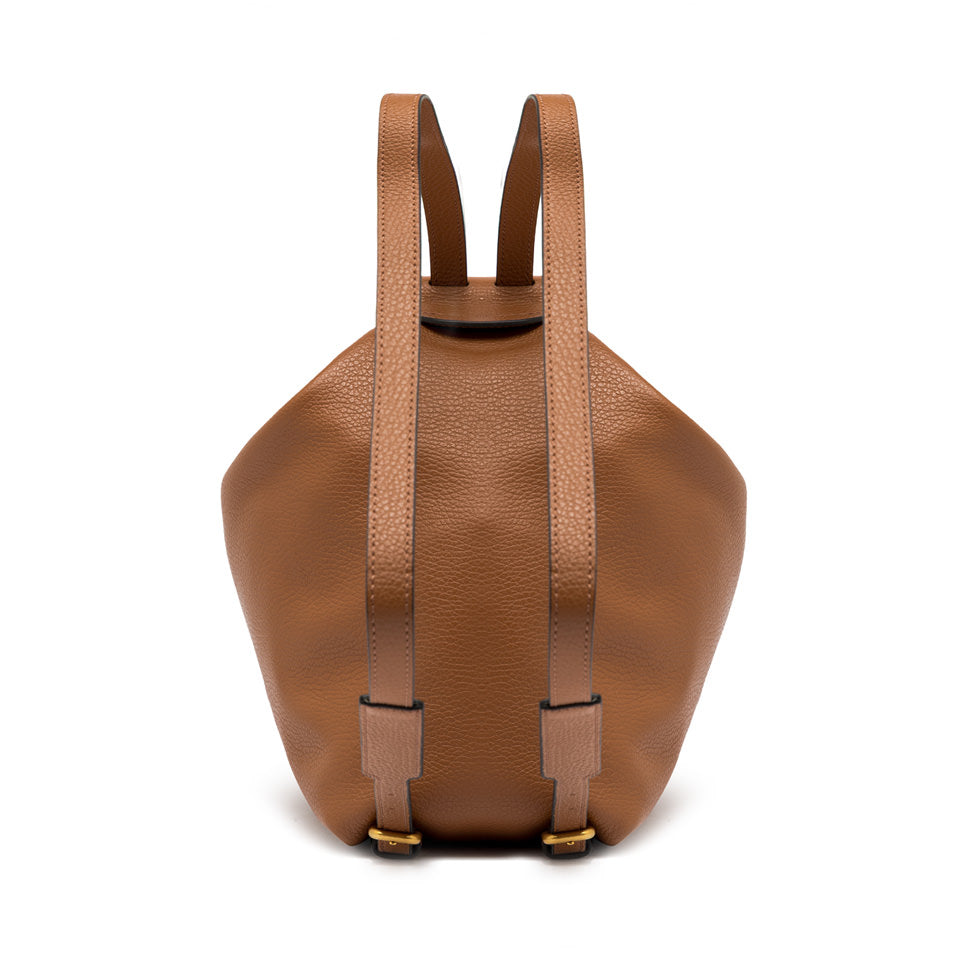 Gianni Chiarini Guia zaino in pelle martellata con doppia zip e tracolle regolabili