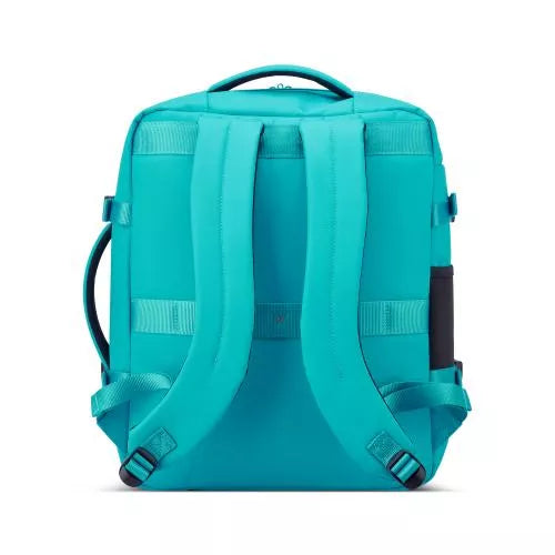 Roncato zaino da viaggio compatto con apertura totale e doppia portabilità Turchese TU | Giò Fashion