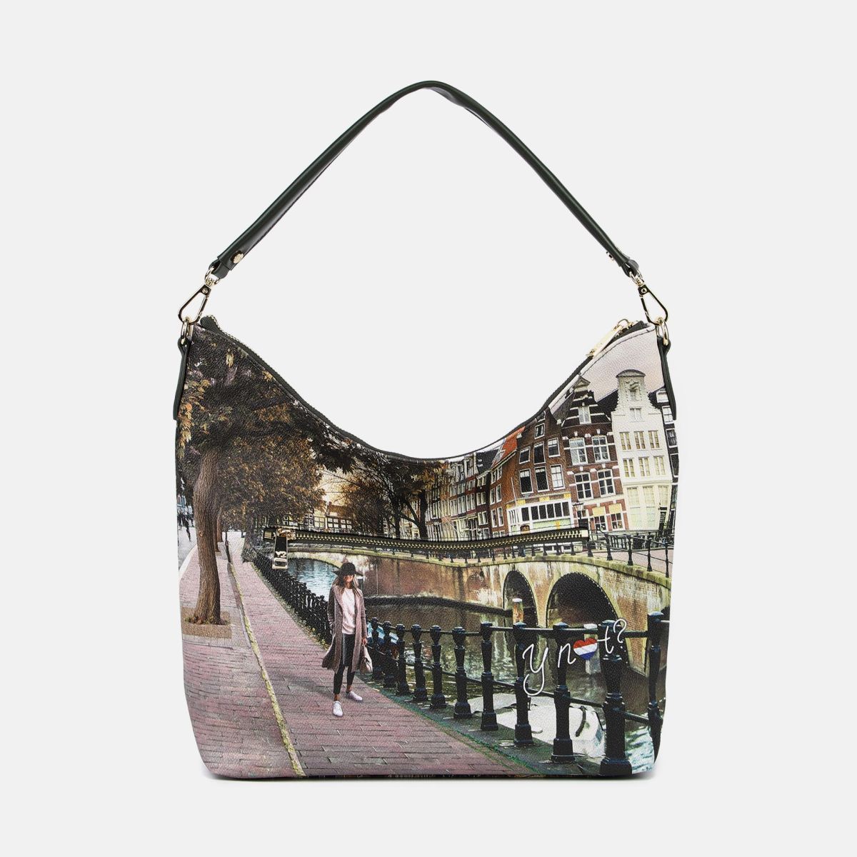 Ynot hobo bag AMSTERDAM BRIDGE TU | Giò Fashion
