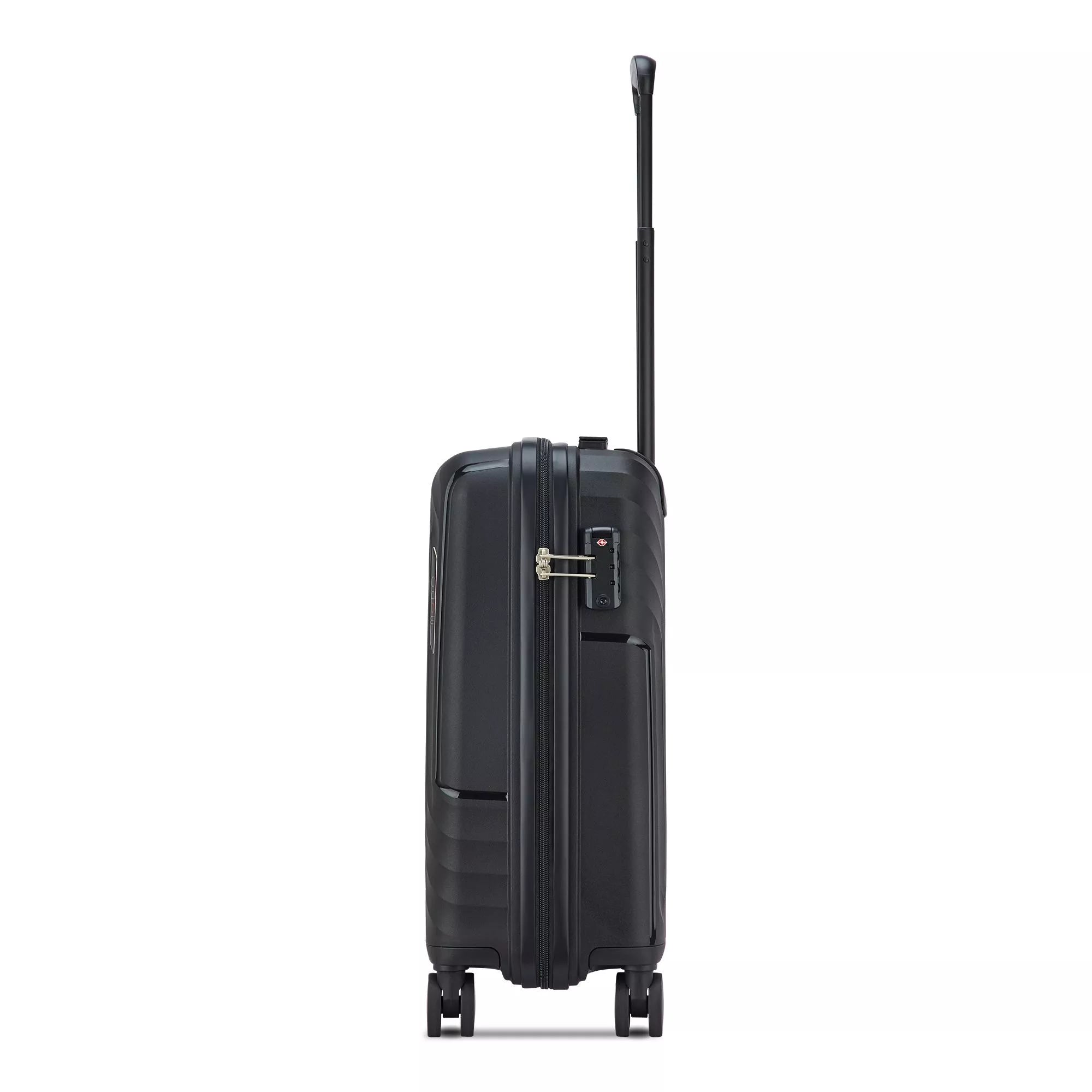 Modo by Roncato Trolley Bagaglio a Mano Rigido 4 Ruote 55x40x20 NERO TU | Giò Fashion