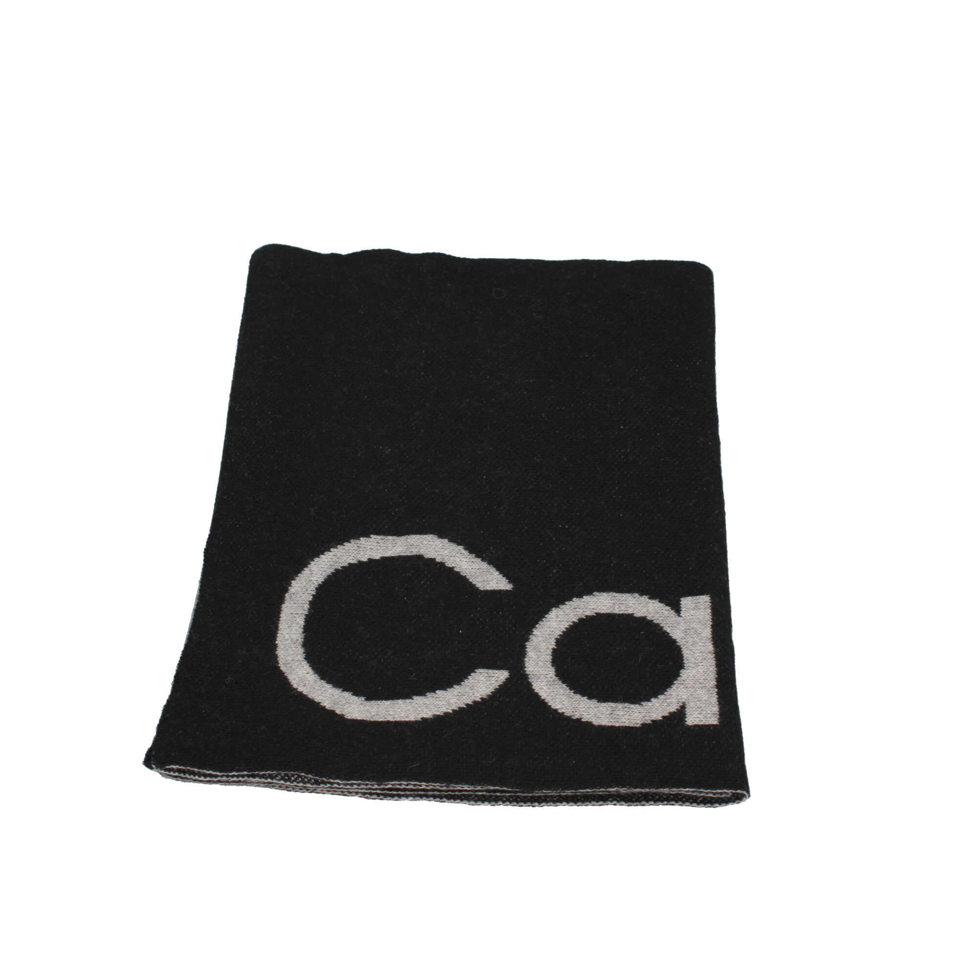 Sciarpa in misto lana con logo lettering Calvin Klein