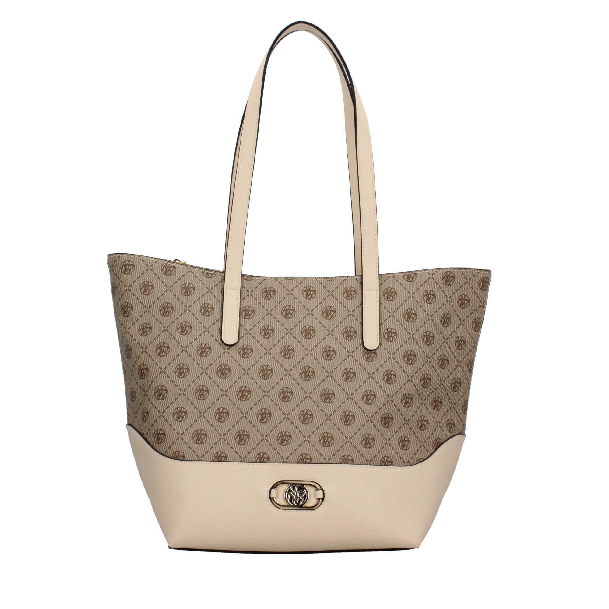 Tote Bag Eleganza Y Not con logo in oro