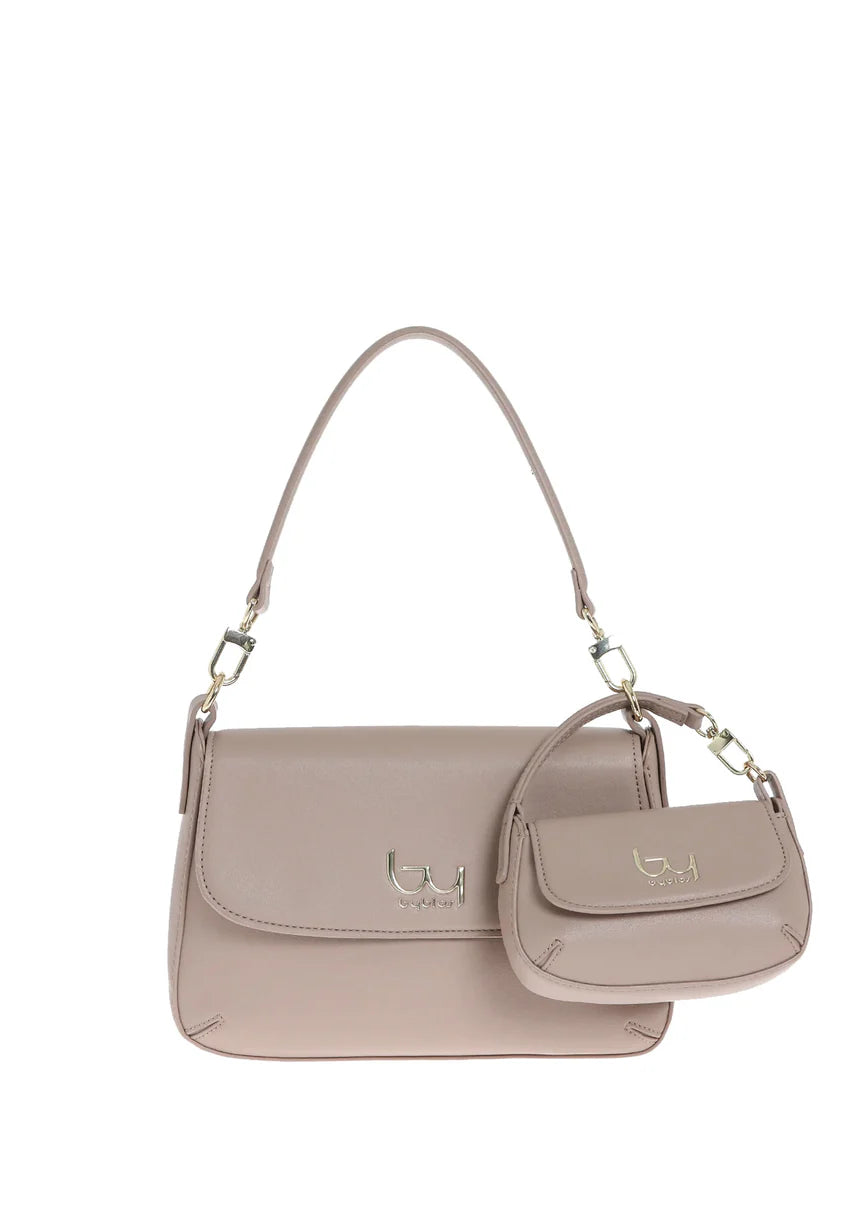Borsa a spalla By Byblos con mini pochette abbinata Avorio TU | Giò Fashion