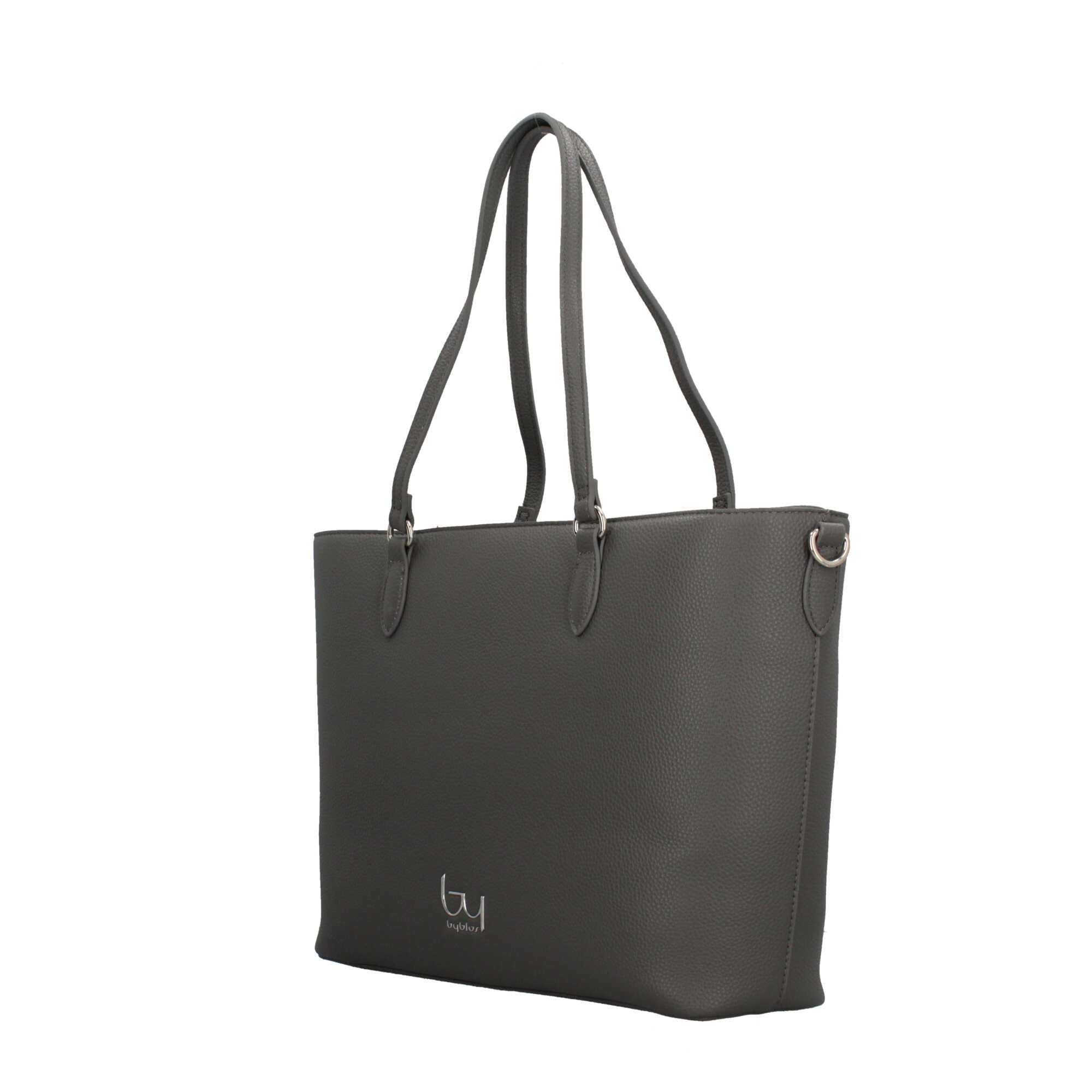 Borsa shopping BY BYBLOS con tracolla removibile GRIGIO TU | Giò Fashion