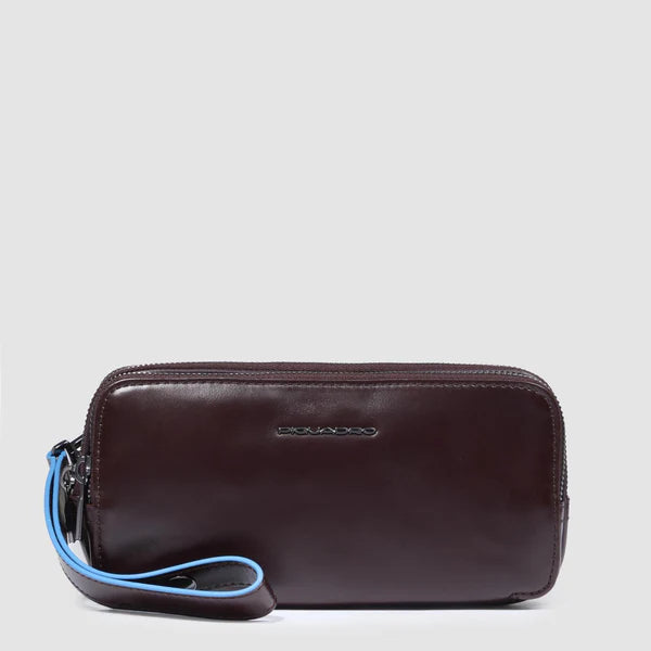 Astuccio Piquadro con Tre Scomparti e Polsiera Removibile MOGANO TU | Giò Fashion