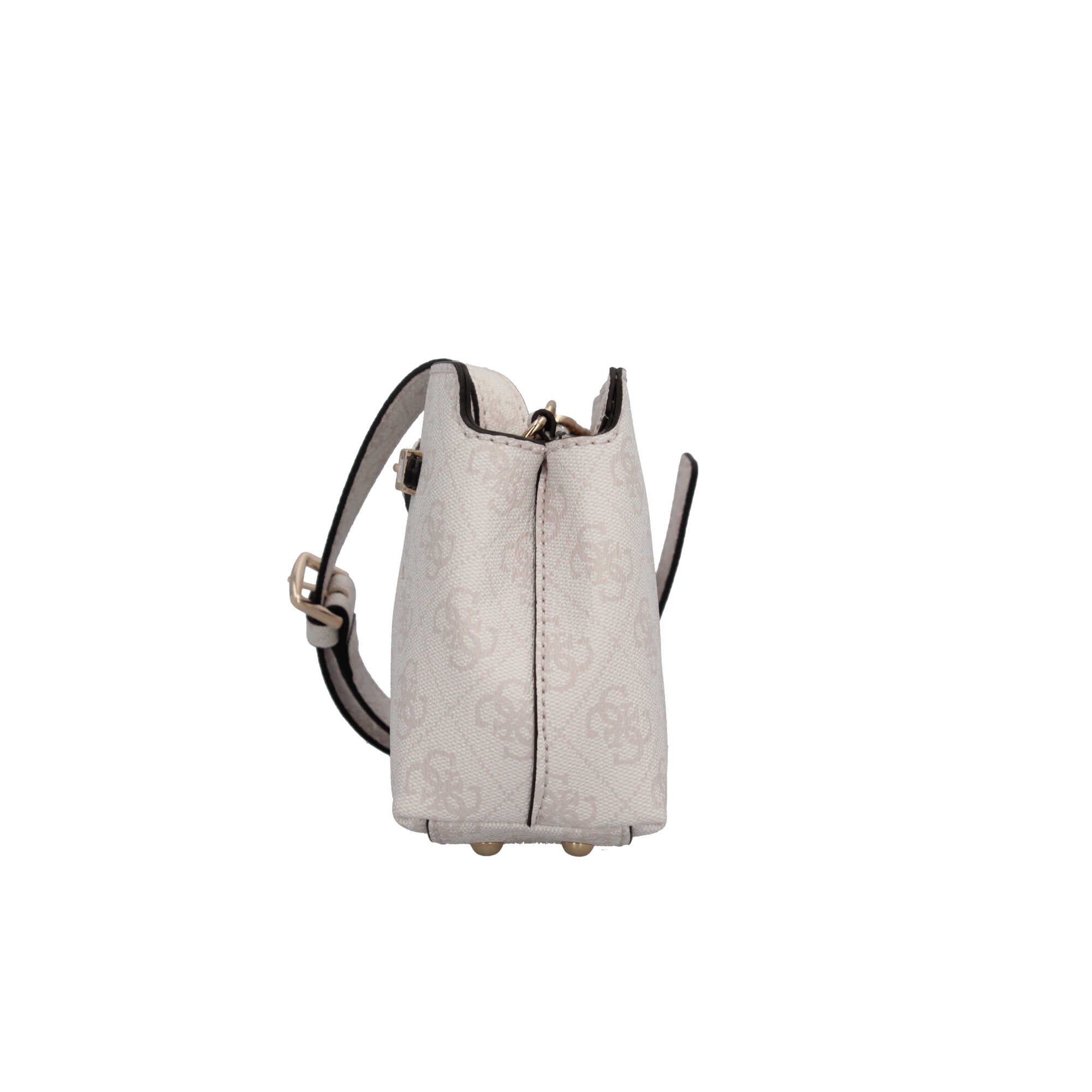 Borsa a spalla Guess con logo e tracolla regolabile BIANCO LOG TU | Giò Fashion