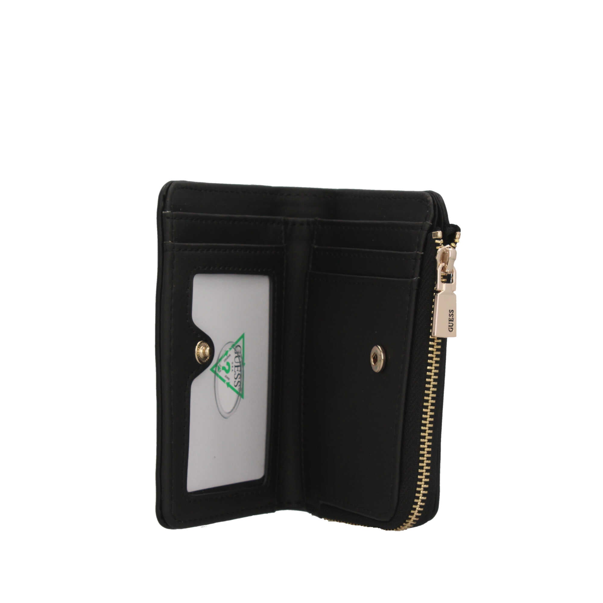 Portafoglio guess con chiusura con bottoncino NERO TU | Giò Fashion