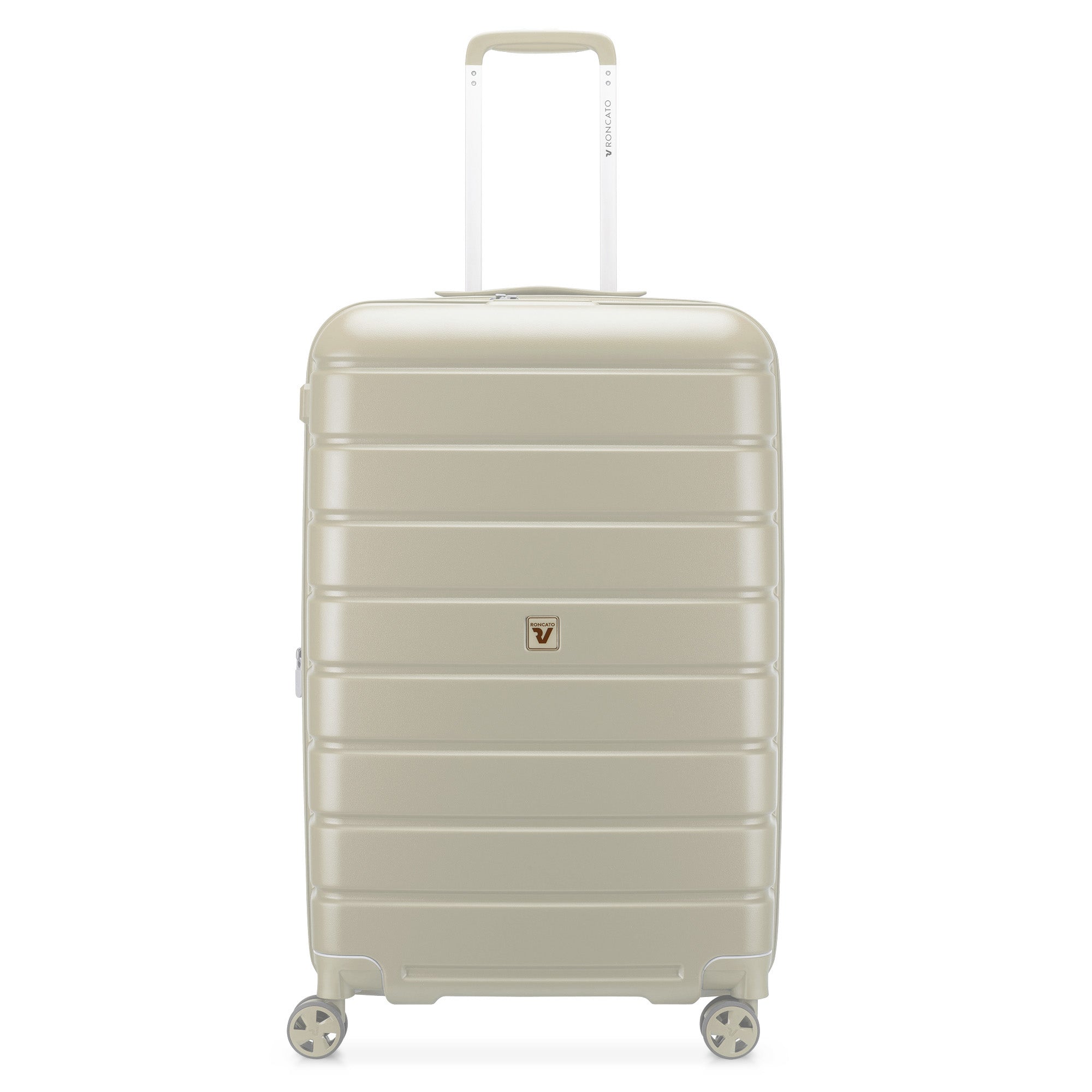 Valigia Media Trolley Espandibile Roncato Beige TU | Giò Fashion