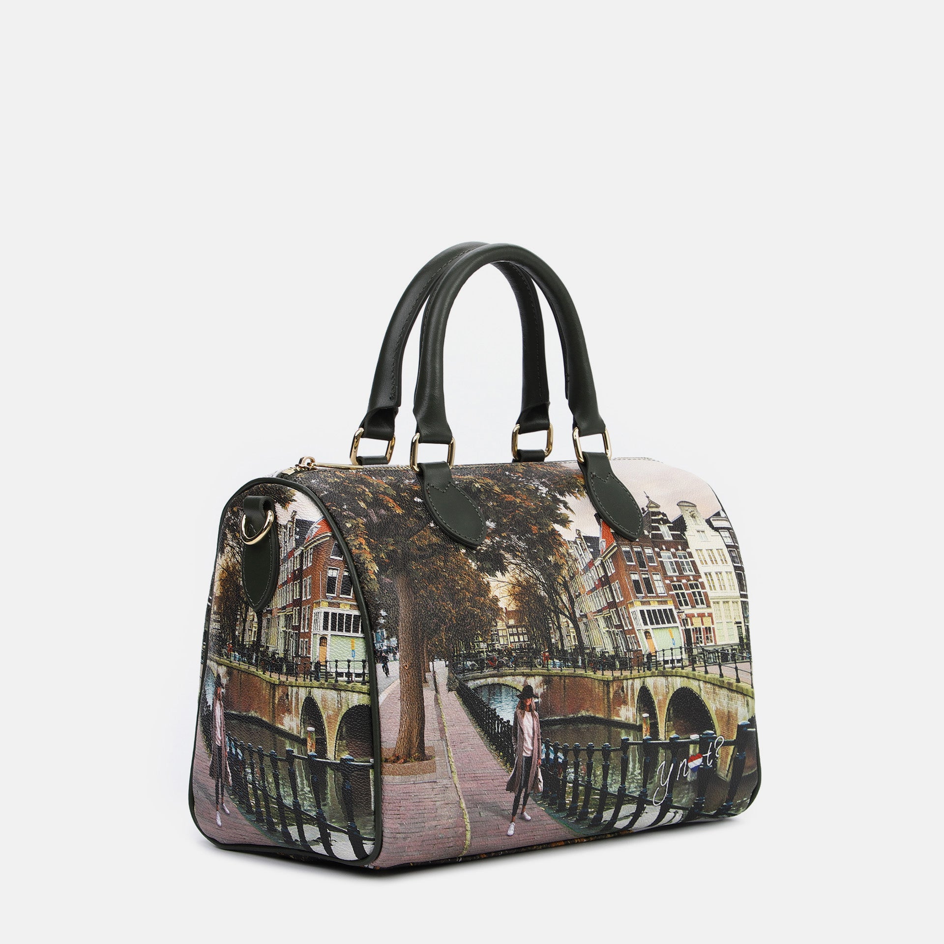 Ynot borsa a mano Boston AMSTERDAM BRIDGE TU | Giò Fashion