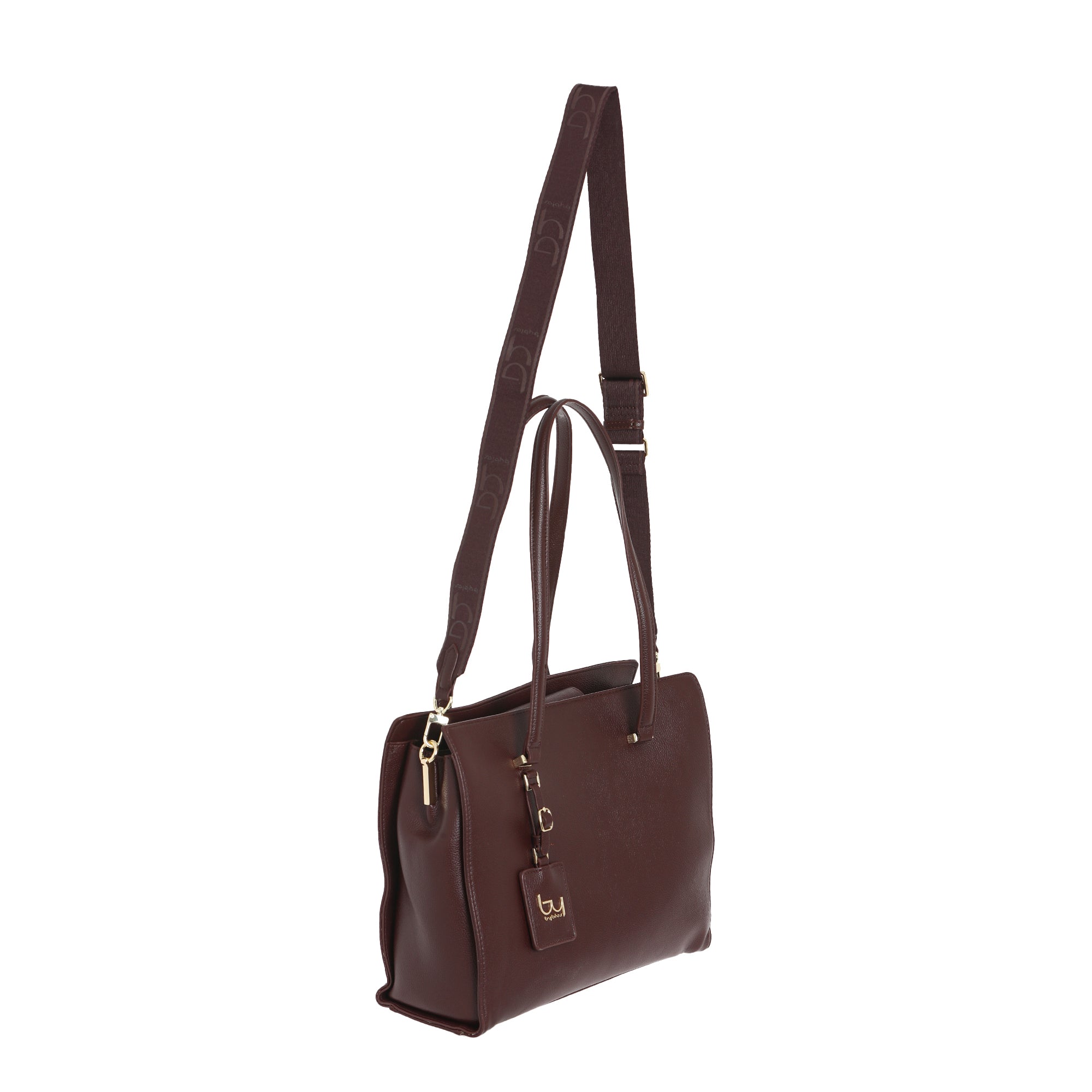Borsa a spalla By Byblos con tracolla regolabile in ecopelle BORDEAUX TU | Giò Fashion